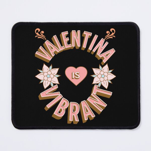 Item preview, Valentina is Vibrant - First Names - Birthday Gifts - Alliteration Fans designed and sold by epicthoughts.