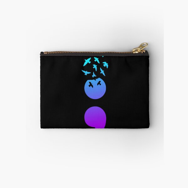 Item preview, Semicolon Birds Suicide Awareness Suicide Prevention Gear designed and sold by DynamicDesign.