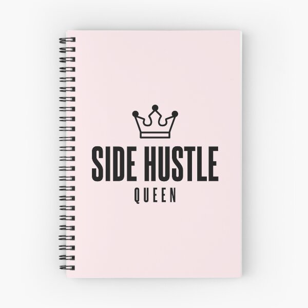 Item preview, Side Hustle Queen - Black Text designed and sold by Luhmdesign.