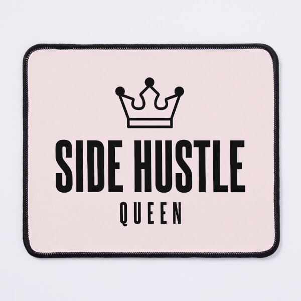Item preview, Side Hustle Queen - Black Text designed and sold by Luhmdesign.