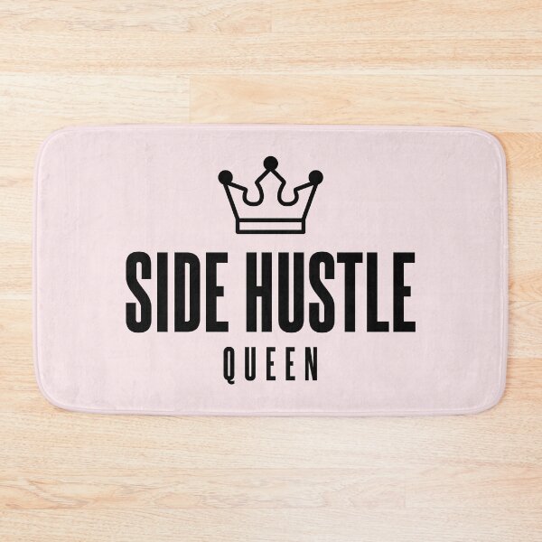 Item preview, Side Hustle Queen - Black Text designed and sold by Luhmdesign.