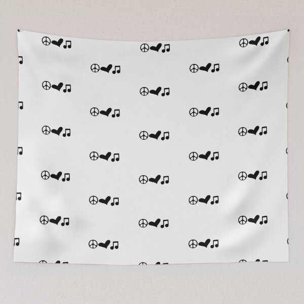 Item preview, Peace, Love, and Music designed and sold by Jayca.