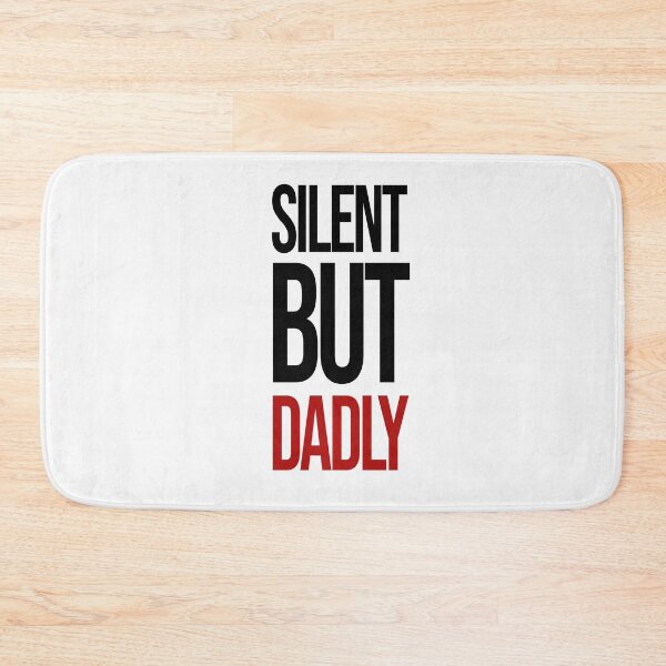 Item preview, Silent but dadly Typography Deisgn designed and sold by mindischaos.