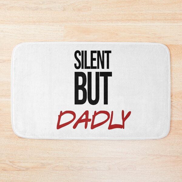 Item preview, Silent but dadly Typography Deisgn designed and sold by mindischaos.