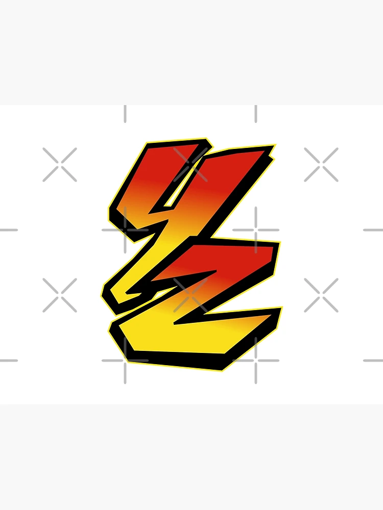 アート・デザイン・音楽 YZ Copie de Copie de YAMAHA YZ Vintage Logo