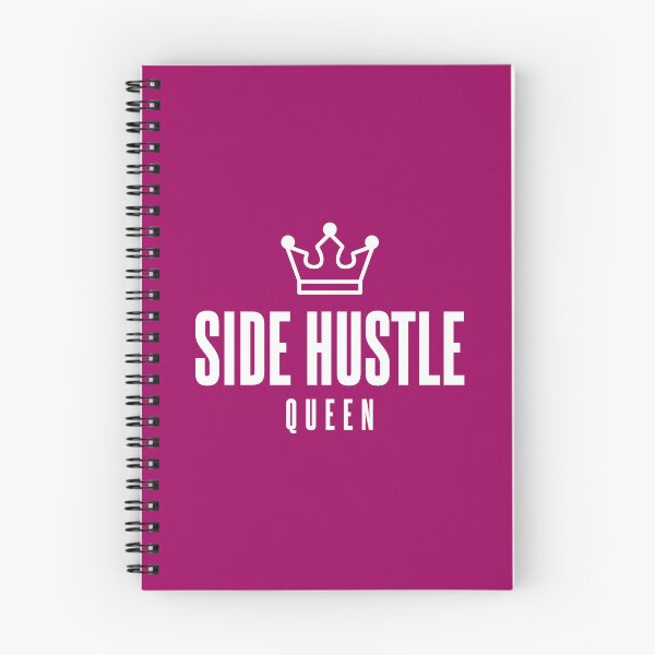 Item preview, Side Hustle Queen - White Text designed and sold by Luhmdesign.