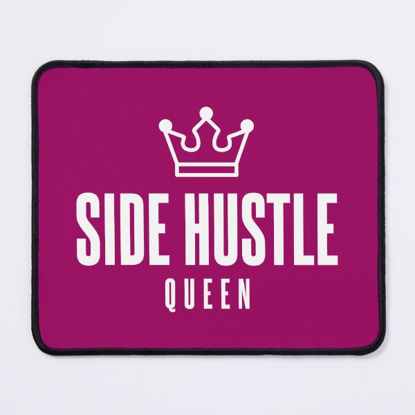 Item preview, Side Hustle Queen - White Text designed and sold by Luhmdesign.