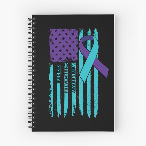 Item preview, Suicide Prevention Awareness American Flag Suicide Awareness Gear designed and sold by DynamicDesign.