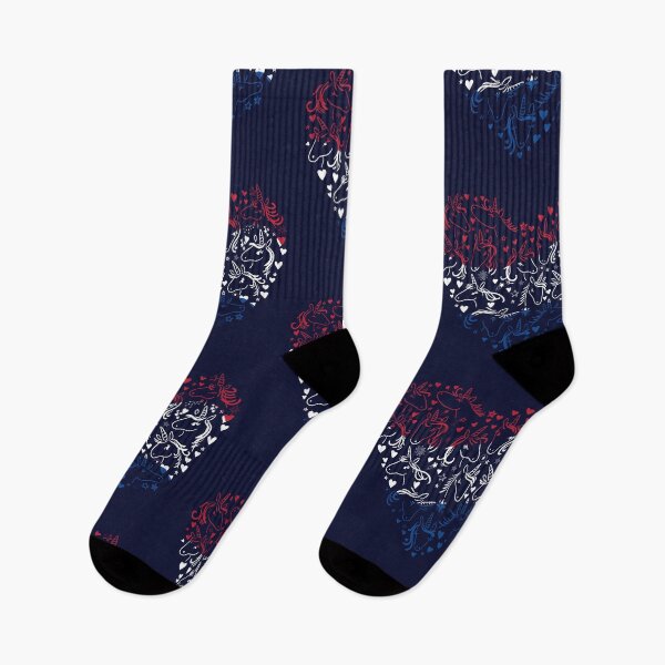 Item preview, Patriotic Unicorn Love  designed and sold by reddogbuckeye.