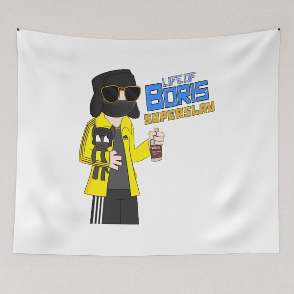 Item preview, Best Life Of Boris Superslav                 designed and sold by DominicRowe.