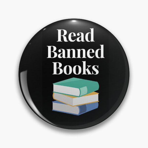 Item preview, READ BANNED BOOKS!  designed and sold by bayberrygal.
