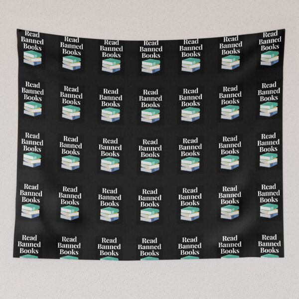 Item preview, READ BANNED BOOKS!  designed and sold by bayberrygal.