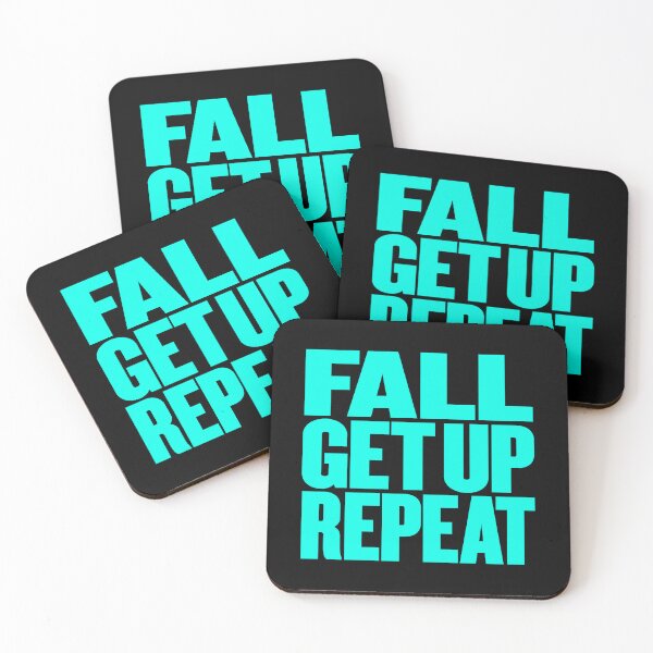 Item preview, Fall, get up, repeat… v.8 designed and sold by x1brett.