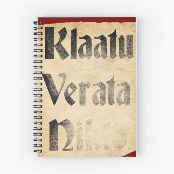 Item preview, Klaatu Verata Necktie designed and sold by Luke Tomlinson Artwork.
