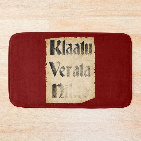 Item preview, Klaatu Verata Necktie designed and sold by Luke Tomlinson Artwork.