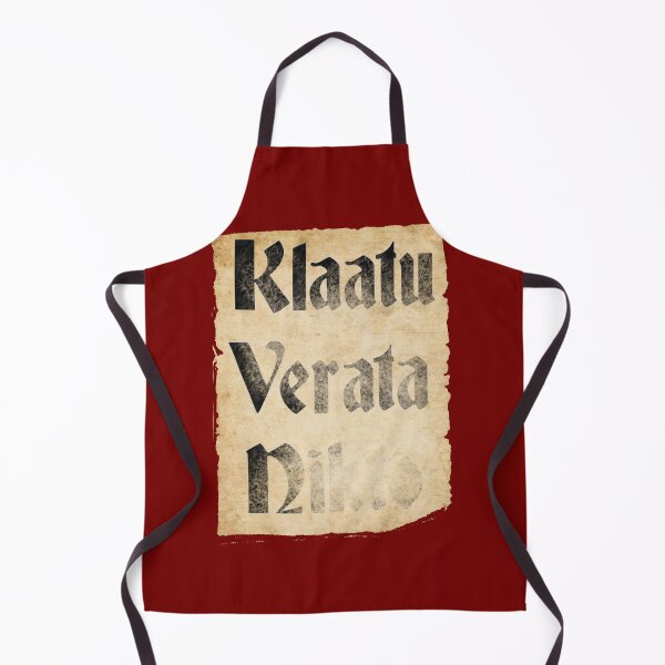 Item preview, Klaatu Verata Necktie designed and sold by Luke Tomlinson Artwork.