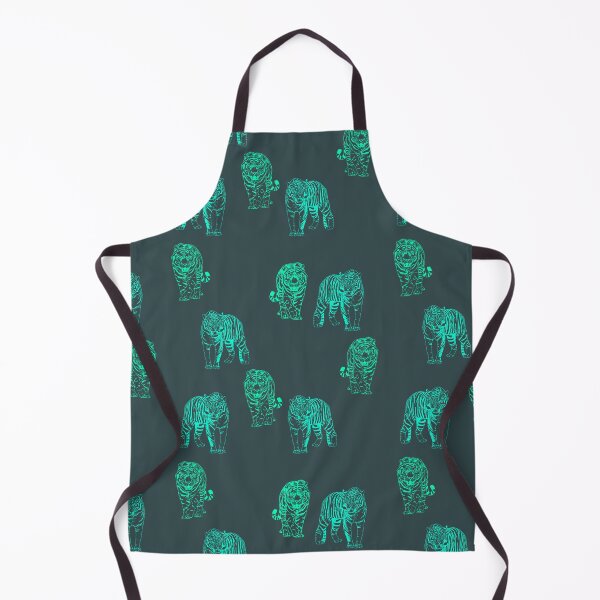 Item preview, Green tigers designed and sold by CLBArtDesign.