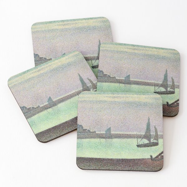 Item preview, Edgar degas art landscape beach with sailing boats  designed and sold by Golido.