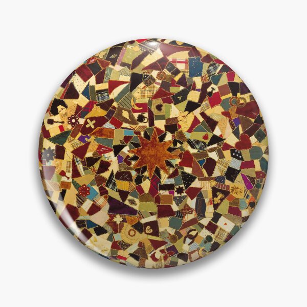 Item preview, Quilt [crazy patchwork] by Rebecca King (c.1890-95) designed and sold by allhistory.