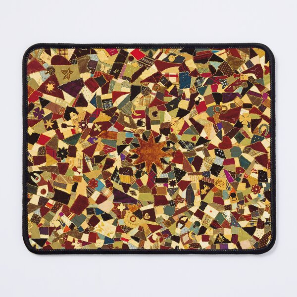 Item preview, Quilt [crazy patchwork] by Rebecca King (c.1890-95) designed and sold by allhistory.