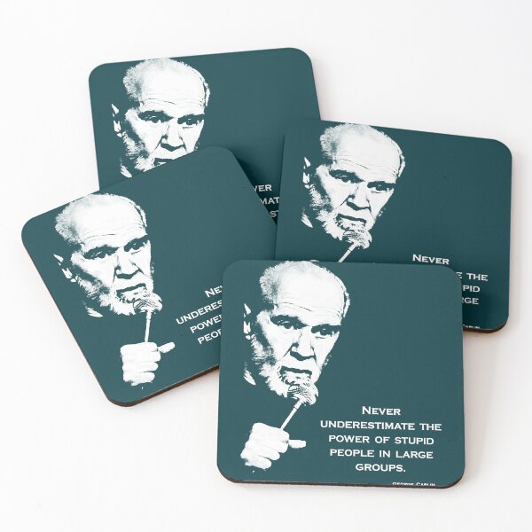 Item preview, George Carlin - Never Underestimate The Power Of Stupid People designed and sold by BonCornerst.