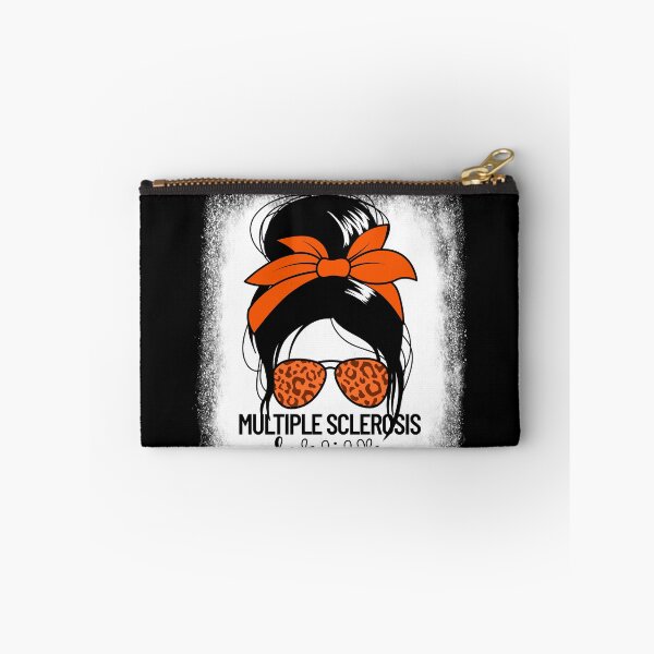 Aperçu de l'œuvre Multiple Sclerosis Survivor Women's Messy Bun MS Warrior Gear créée et vendue par DynamicDesign.