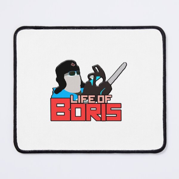Item preview, UNIQUE - Life of Boris Blue Red designed and sold by DominicRowe.