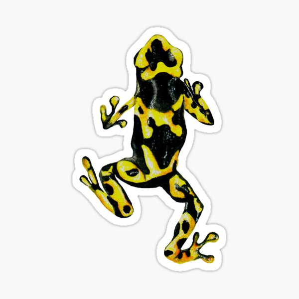 Item preview, Yellow poison dart frog  designed and sold by ColorSplendor.
