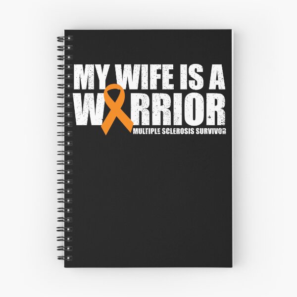 Item preview, My Wife Is A Warrior Multiple Sclerosis Survivor MS Warrior Gear designed and sold by DynamicDesign.