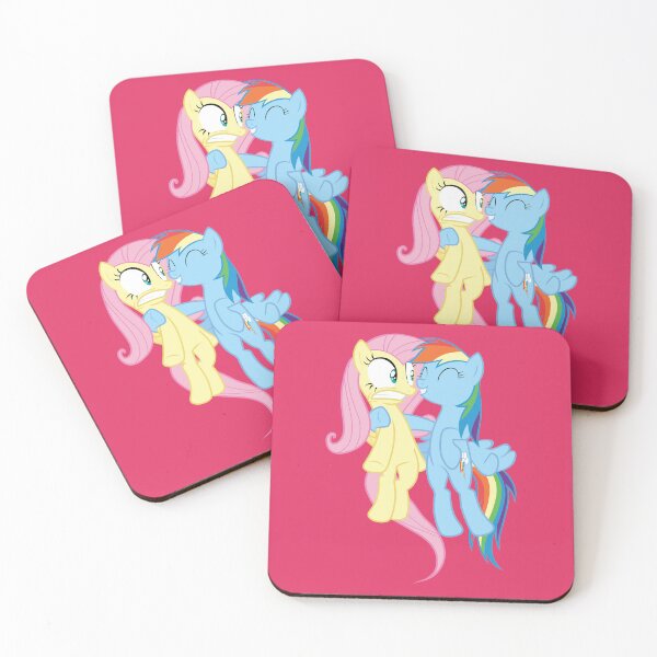 Item preview, Fluttershy y Rainbow Dash designed and sold by Tardifice.