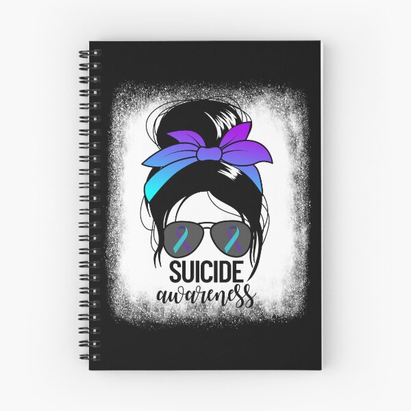 Item preview, Suicide Awareness Women's Messy Bun Suicide Prevention Gear designed and sold by DynamicDesign.
