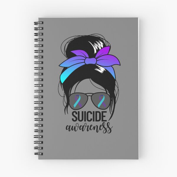 Item preview, Suicide Awareness Women's Messy Bun Suicide Prevention Gear designed and sold by DynamicDesign.