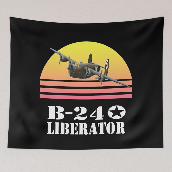 Item preview, B-24 Liberator Airplane Bomber Airplane WW2 WWII designed and sold by ARTZ84.