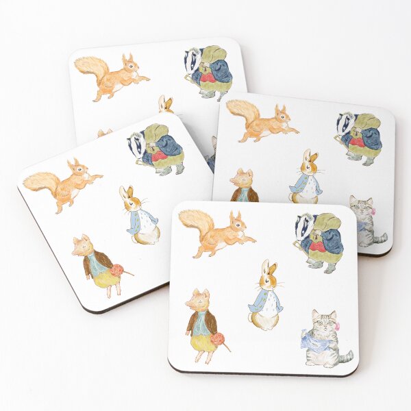 Item preview, Beatrix Potter's Characters designed and sold by brushandframes.