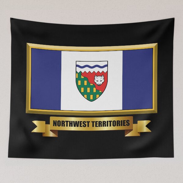 Item preview, NORTHWEST TERRITORIES Flag Gifts, Masks, Stickers & Products (N) designed and sold by mpodger.