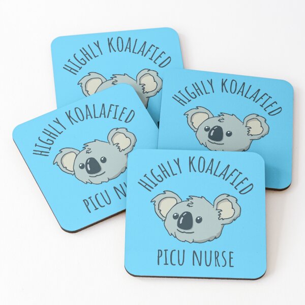 Item preview, Koalafied PICU Nurse designed and sold by Huhnerdieb Apparel.