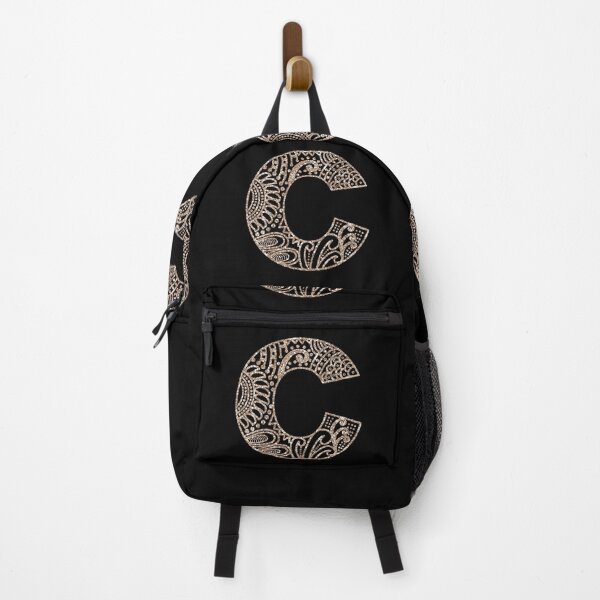 Item preview, Floral Mandala Monogram C | Mandala Monogram C designed and sold by ModernStyleBoho.
