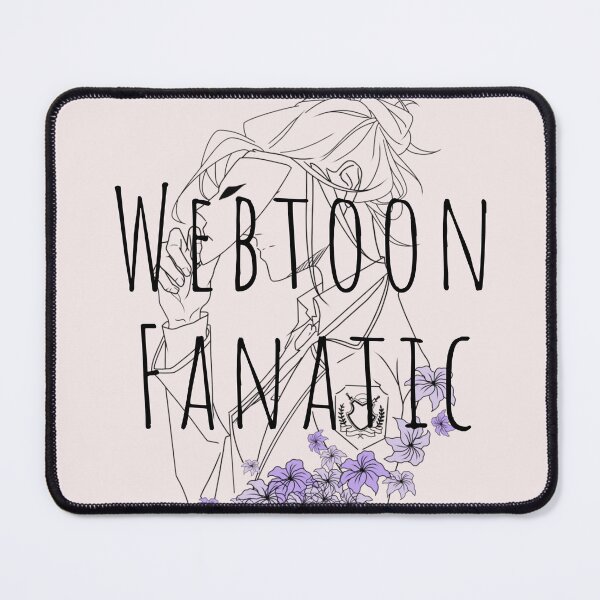 Item preview, Webtoon Fanatic With Drawing As Background designed and sold by KayLadyBug.
