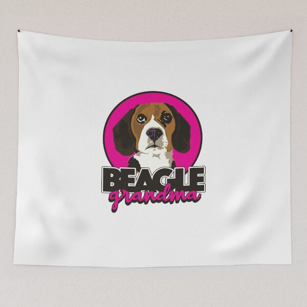 Item preview, Beagle Grandma - magenta designed and sold by iggystardust.
