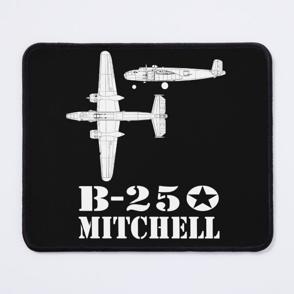Item preview, B-25 Mitchell Airplane Bomber Airplane WW2 WWII designed and sold by ARTZ84.