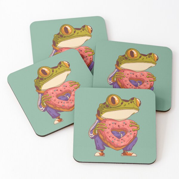 Item preview, Munchies Frog designed and sold by CabbageNClouds.