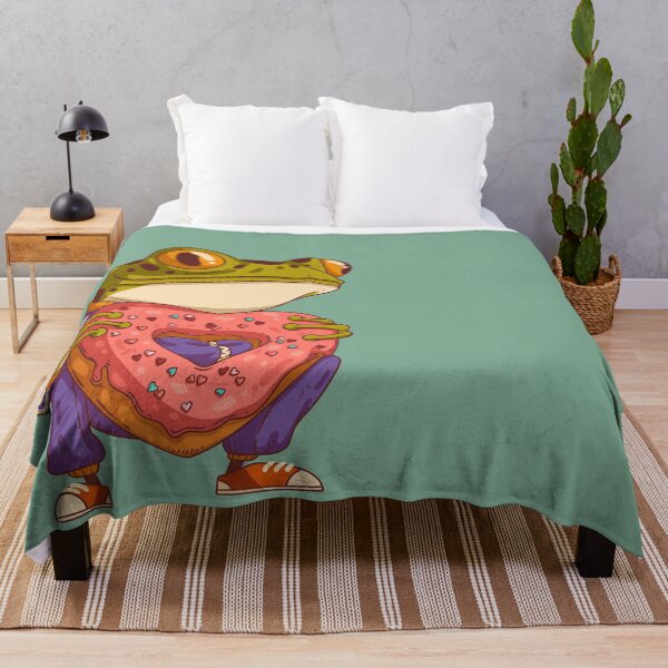 Item preview, Munchies Frog designed and sold by CabbageNClouds.
