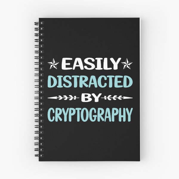 Item preview, Funny Easily Distracted Cryptography designed and sold by robinnacallanyi.