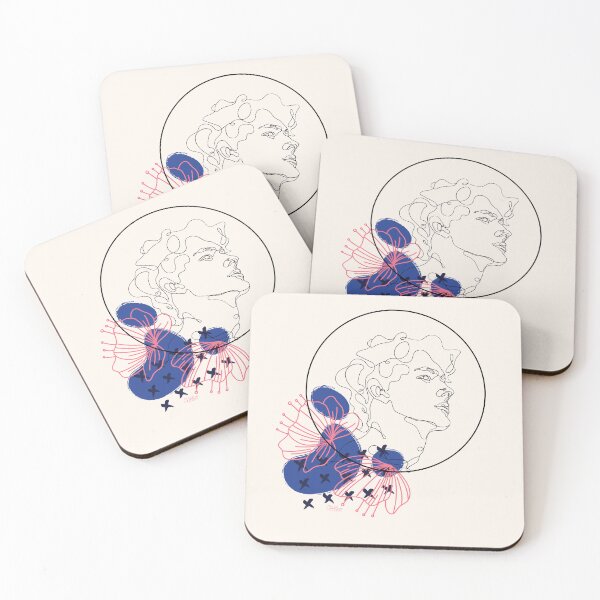 Item preview, Minimalistic floral boho lineart  designed and sold by CreativeStrand.
