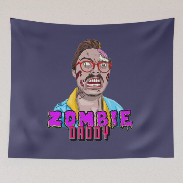 Item preview, DJ musician zombie daddy designed and sold by HubmanCoop.