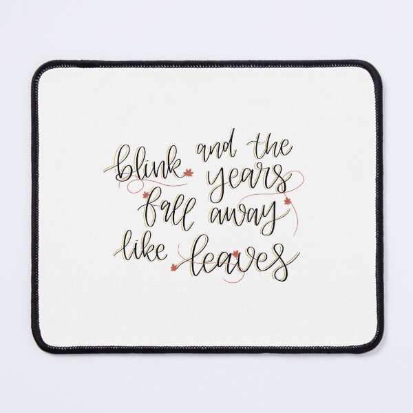 Item preview, Leaves - Addie La Rue Quote designed and sold by Bookishletters.