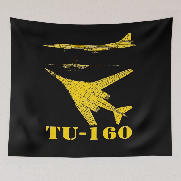 Aperçu de l'œuvre Tu-160 Tupolev Avion Bomber Tu-160 Blackjack Bomber Avion militaire russe créée et vendue par ARTZ84.