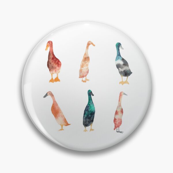 Item preview, Watercolour Indian Runner Ducks designed and sold by RosalieReeves.