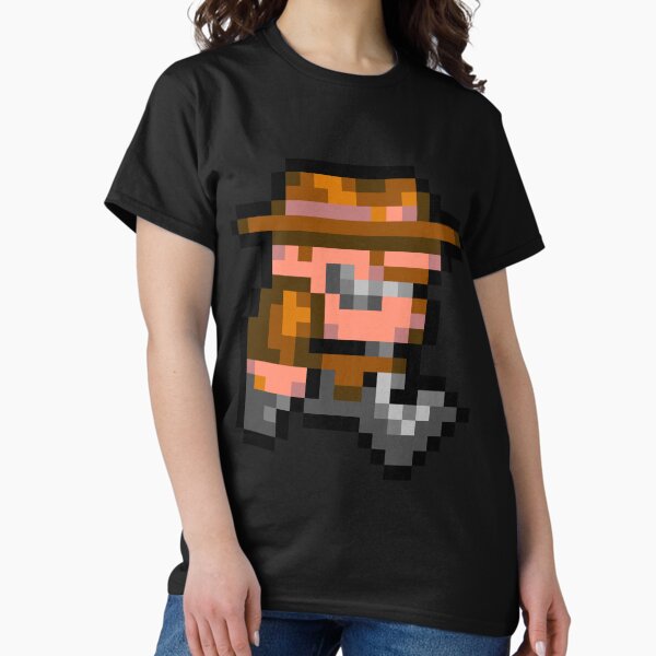 Vista previa del artículo con la obra «Personaje de videojuego Rick Dangerous», diseñado y vendido por goatboyjr.