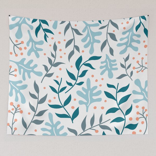 Item preview, Floral Leaf Pattern designed and sold by EIMgraphic.